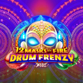 12 Masks of Fire Drum Frenzy logó