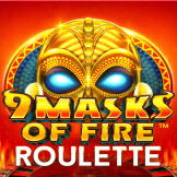 9 Masks Of Fire Roulette logó