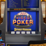 First Person Video Poker - Evolution logó