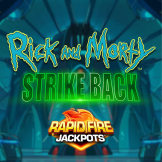 Rick and Morty Strike Back Rapid Fire Jackpots logó