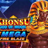 Khonsu God of Moon Mega Fire Blaze logó