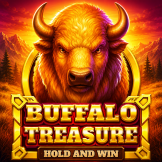 Buffalo Treasure Hold and Win logó