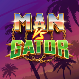 Man vs Gator logó