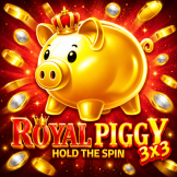 3x3 Royal Piggy: Hold the Spin logó