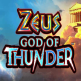 Zeus God of Thunder logó