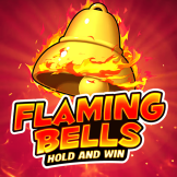 Flaming Bells Hold and Win logó