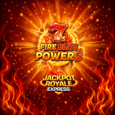 7s Fire Blitz Power 5 Jackpot Royale Express logó