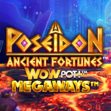Ancient Fortunes Poseidon WowPot Megaways logó