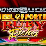 PowerBucks Wheel of Fortune Ruby Riches logó