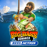 Big Bass Bonanza Reel Action logó
