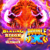 Blazing Bison Gold Blitz Ultimate DOUBLE X logó