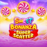 Sweet Bonanza Super Scatter logó