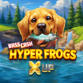 Bass Cash Hyper Frogs X UP logó