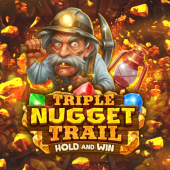 Triple Nugget Trail Hold and Win logó