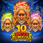 10 Santas Reindeers logó