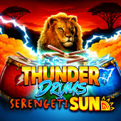 Thunder Drums Serengeti Sun logó