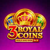 3 Royal Coins Hold and Win logó