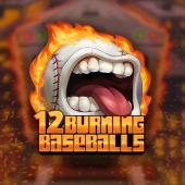 12 Burning Baseballs logó