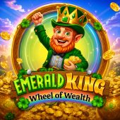 Emerald King Wheel of Wealth logó