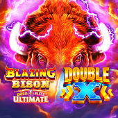Blazing Bison Gold Blitz Ultimate DOUBLE X logó