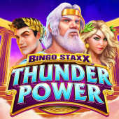 Bingo Staxx Thunder Power logó