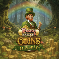 Piggy Prizes Coins O Plenty logó