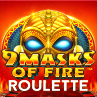 9 Masks Of Fire Roulette logó