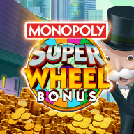 Monopoly Super Wheel Bonus logó