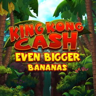 King Kong Cash Even Bigger Bananas logó