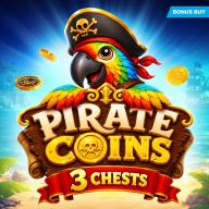 Pirate Coins: 3 Chests logó