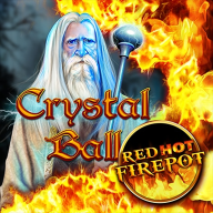 Crystal Ball Red Hot Firepot logó