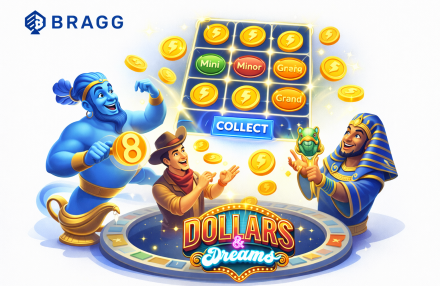 A Bragg's Dollars & Dreams™ a vesztes pörgetéseket nyereményekké alakítja át img