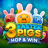 3 Easter Pigs Hop and Win logó