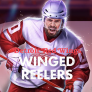 Detroit Red Wings Winged Reelers logó