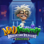 Mad Scientist Breaking Beakers logó