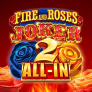 Fire and Roses Joker 2 All-In logó
