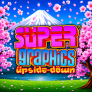 Super Graphics Upside Down logó