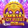 9 Masks of Fire King Millions logó
