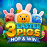 3 Easter Pigs Hop and Win logó