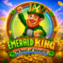 Emerald King Wheel of Wealth logó