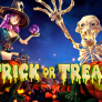 Trick or Treat (Leander Games) logó