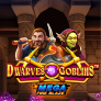 Mega Fire Blaze Dwarves And Goblins logó