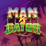 Man vs Gator logó