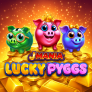 J Mania Lucky Pigs logó