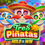 Tres Pinatas Hold & Win logó