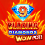9 Blazing Diamonds Wowpot logó