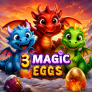 3 Magic Eggs logó