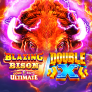 Blazing Bison Gold Blitz Ultimate DOUBLE X logó