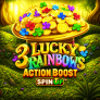 3 Lucky Rainbows Action Boost SpinUP logó