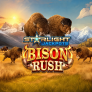 Starlight Jackpots Bison Rush logó